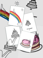 Celebration card set