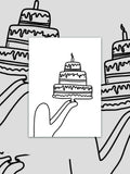 Hold Cake card
