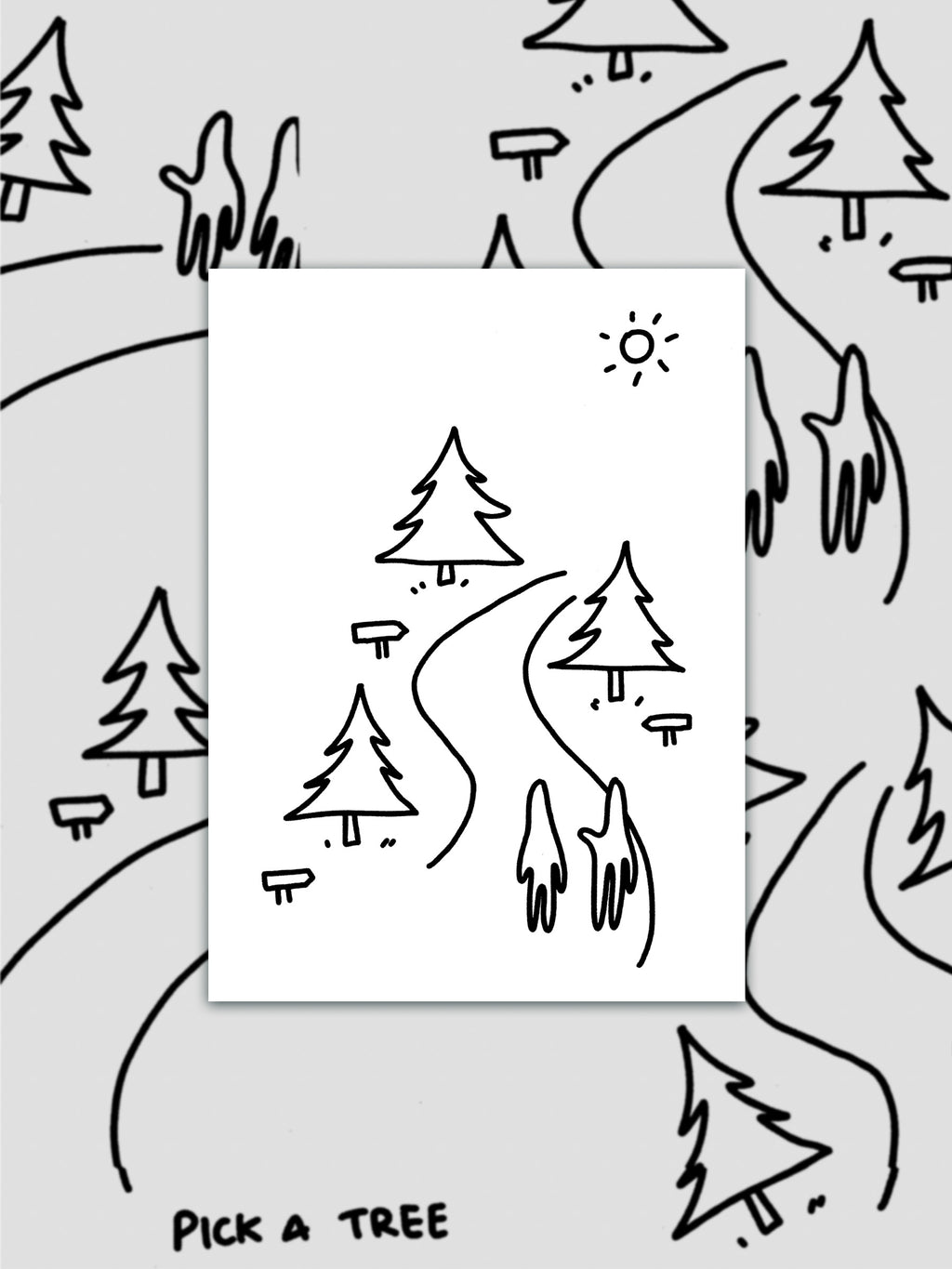 Festive card set