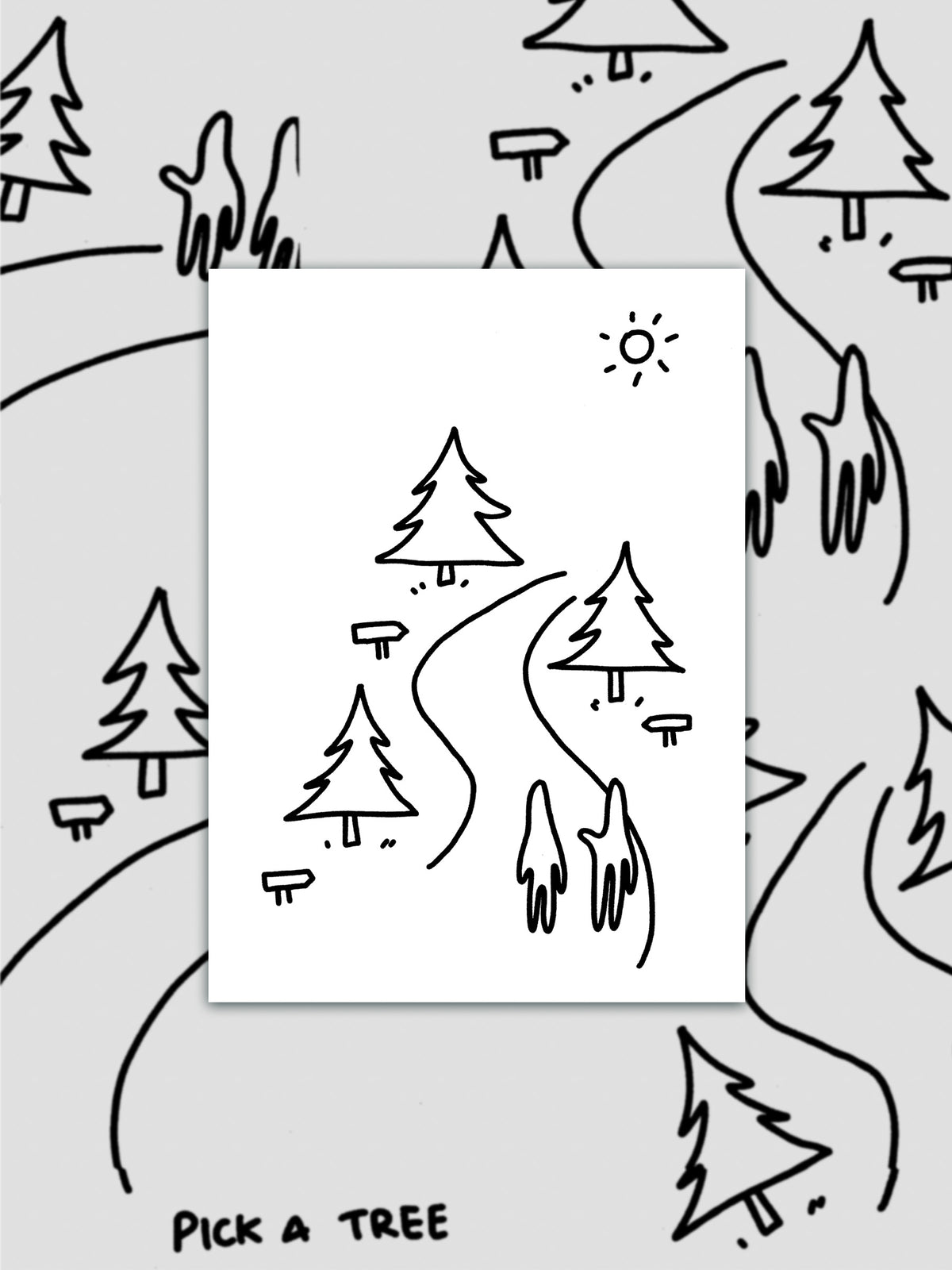 Festive card set