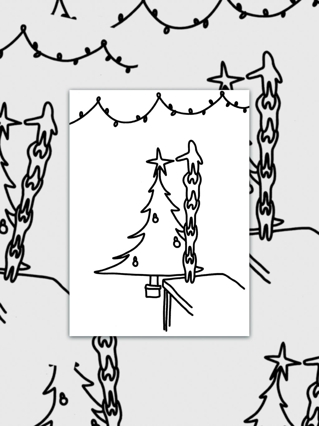Festive card set